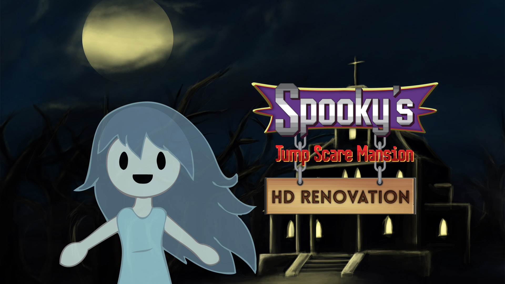 Spooky jumpscare mansion r34